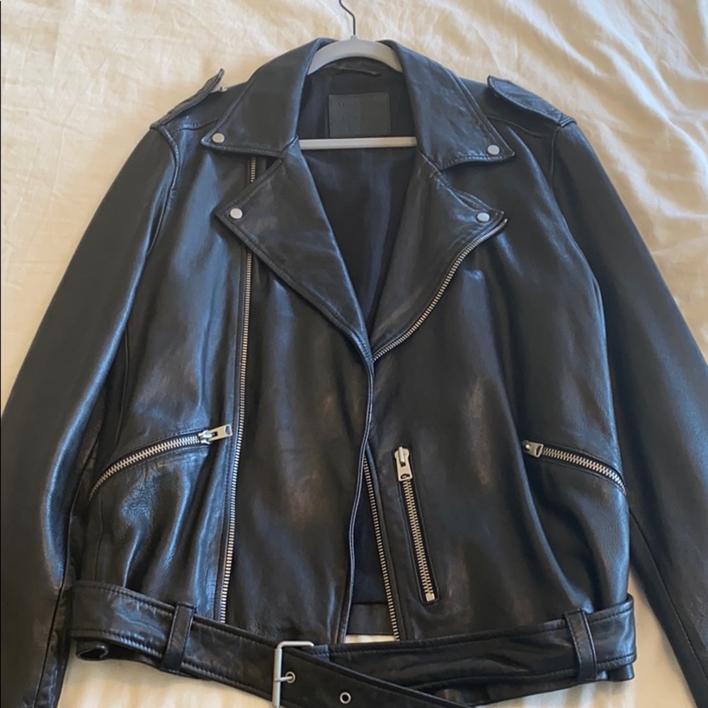 All Saints Leather Jacket